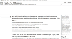Desktop Screenshot of new.maplesforallseasons.com